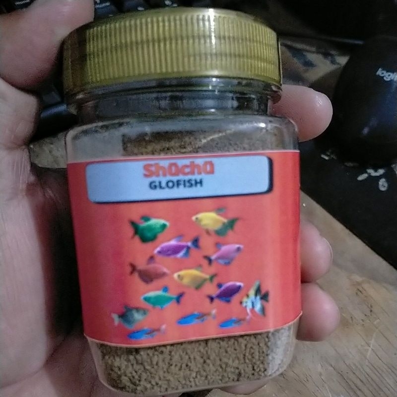 pakan pelet ikan hias SHUCHU PREMIUM+ untuk ikan glow fish lemon sumatra komet manfish dll