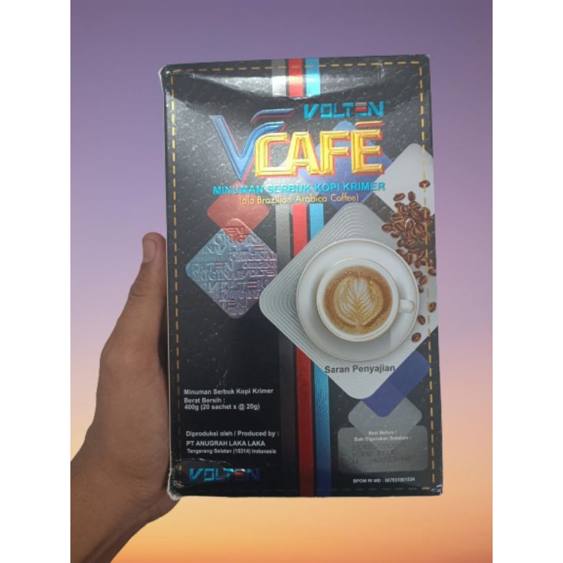 Volten Cafe Minuman Serbuk Kopi Krimer Arabica Coffee