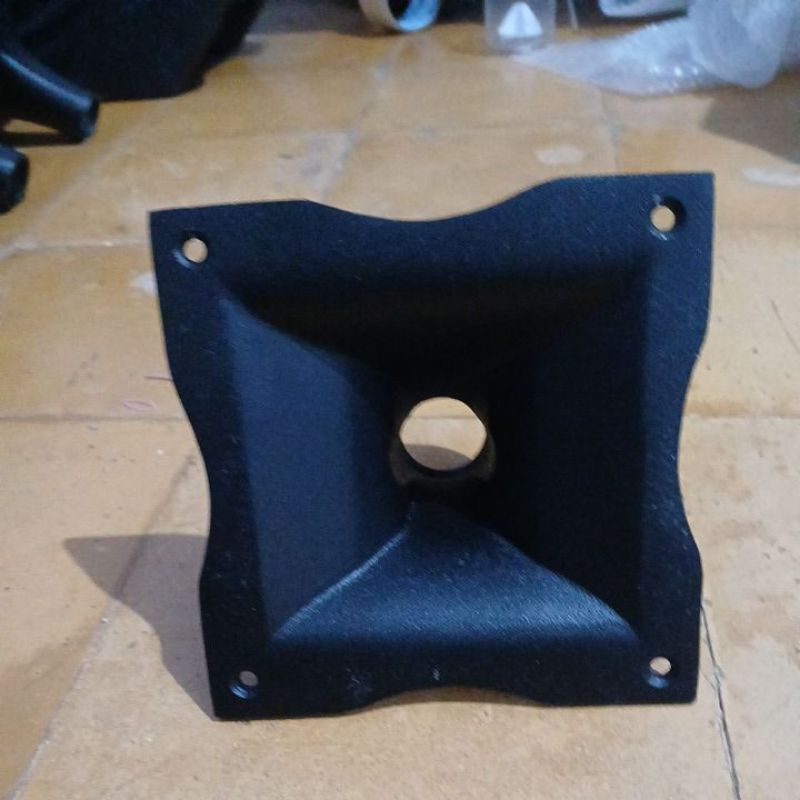 HORN ALUMINIUM CORONG TWEETER BESI UKURAN 15X15 MODEL RCF DRAT Horn corong twiter diral miniatur sou
