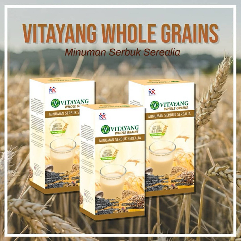 

Vitayang Whole Grains Minuman Serbuk Serealia Menunjang Kebutuhan Nutrisi Aktivitas Harian KK Indonesia