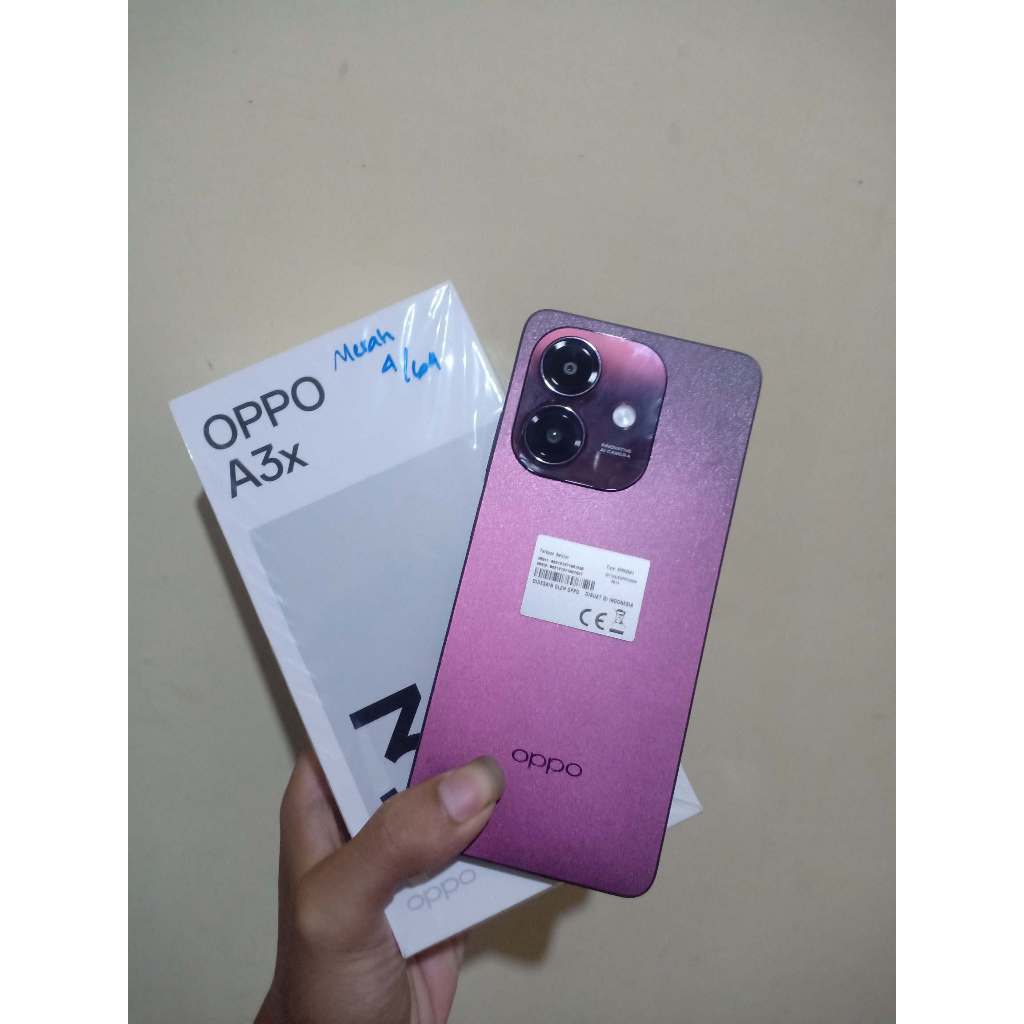 hp oppo a3x ram 4/64 second mulus