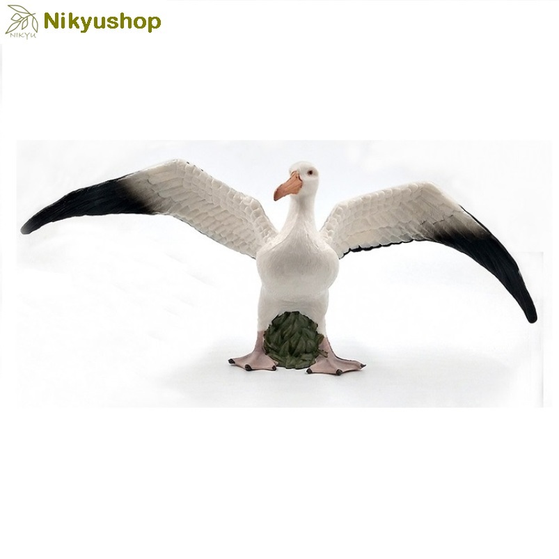 [Nikyushop] Mainan Edukasi Pajangan Miniatur Hewan Figure Burung Albatross Animal Bird