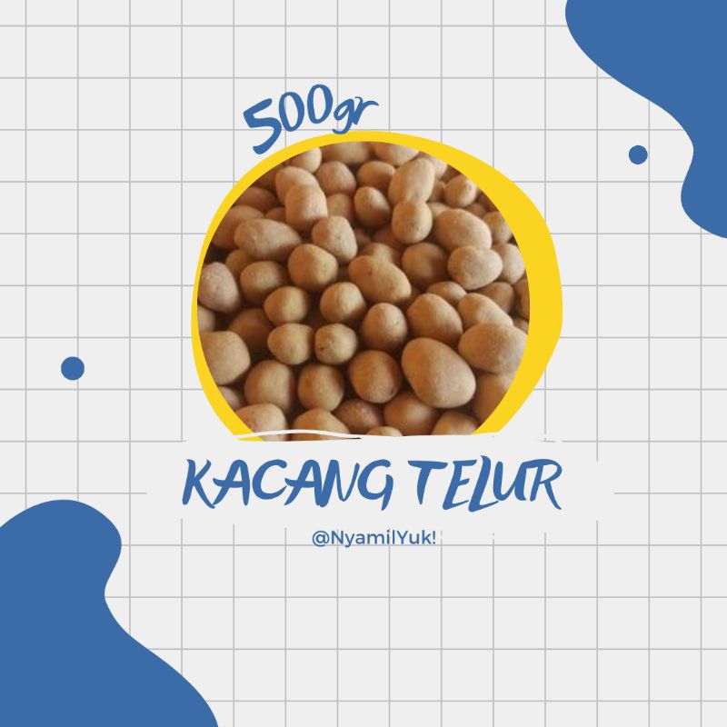 

Kacang Telur 500gr | Jajan Kiloan