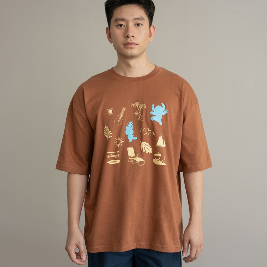 ANTIDOT DISNEY Seashore Brown T-Shirt