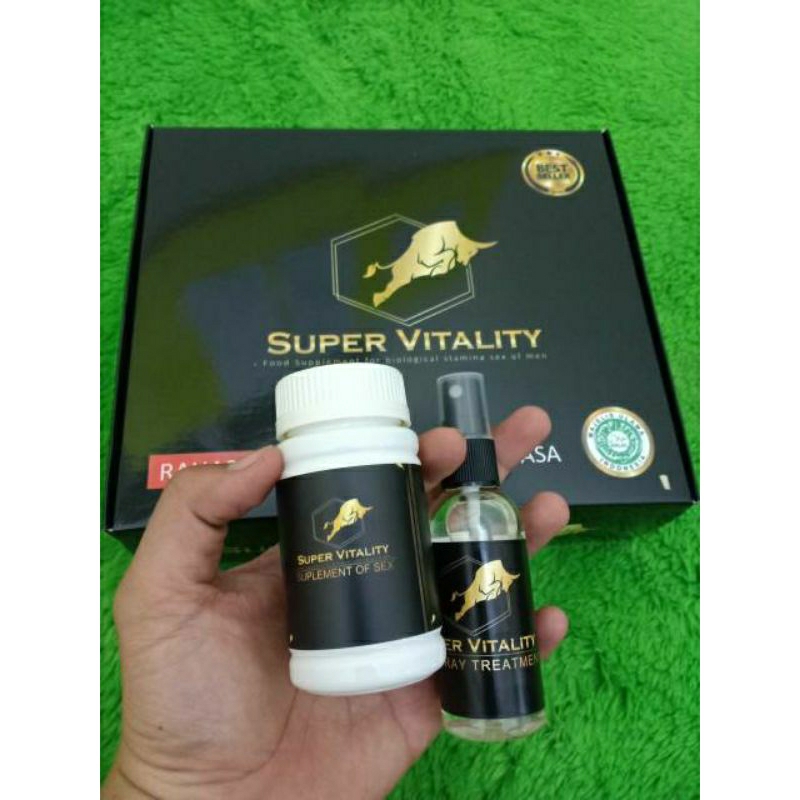 SUPER VITALITY PAKET ANACONDA ISI 100 KAPSUL + 60 KAPSUL