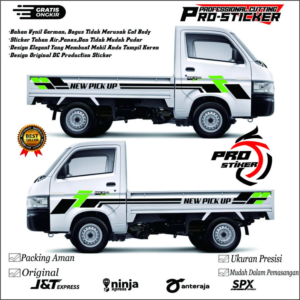 Stiker Carry Pick Up Terbaru Stiker Body Mobil Carry Pick Up