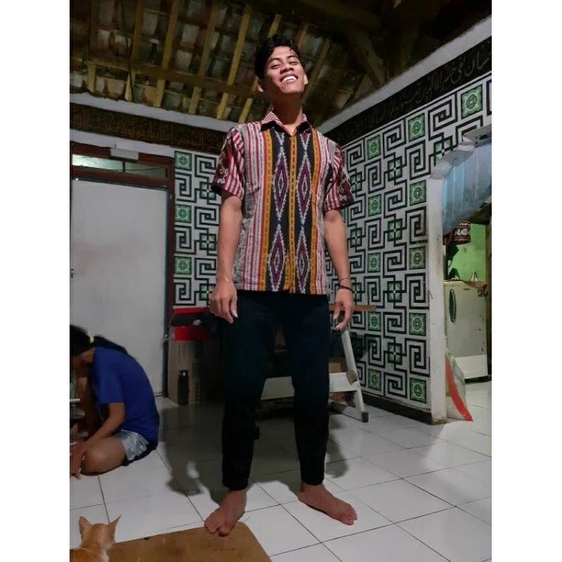 KEMEJA TENUN PRIA JEPARA PREMIUM