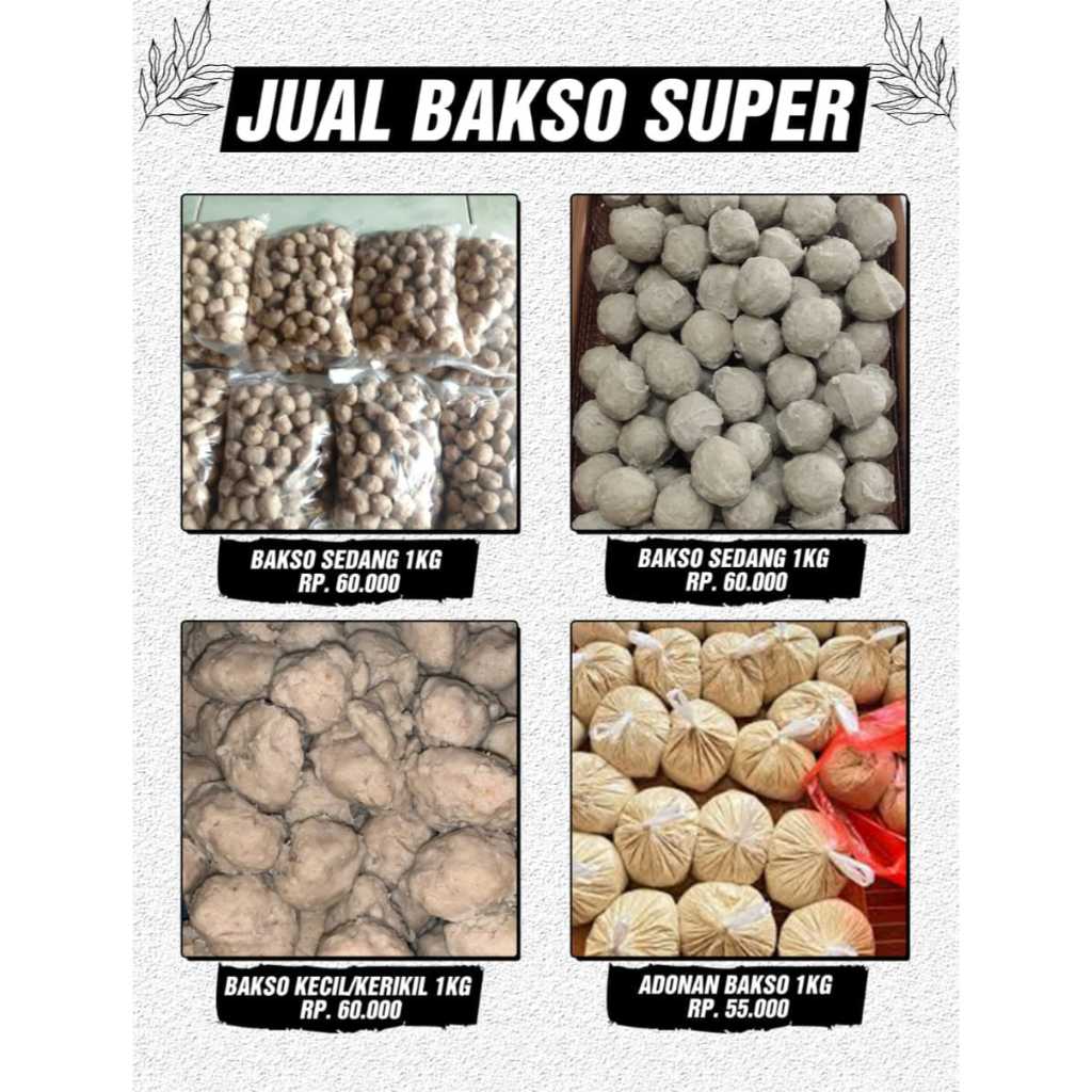 

BAKSO SUPER PREMIUM