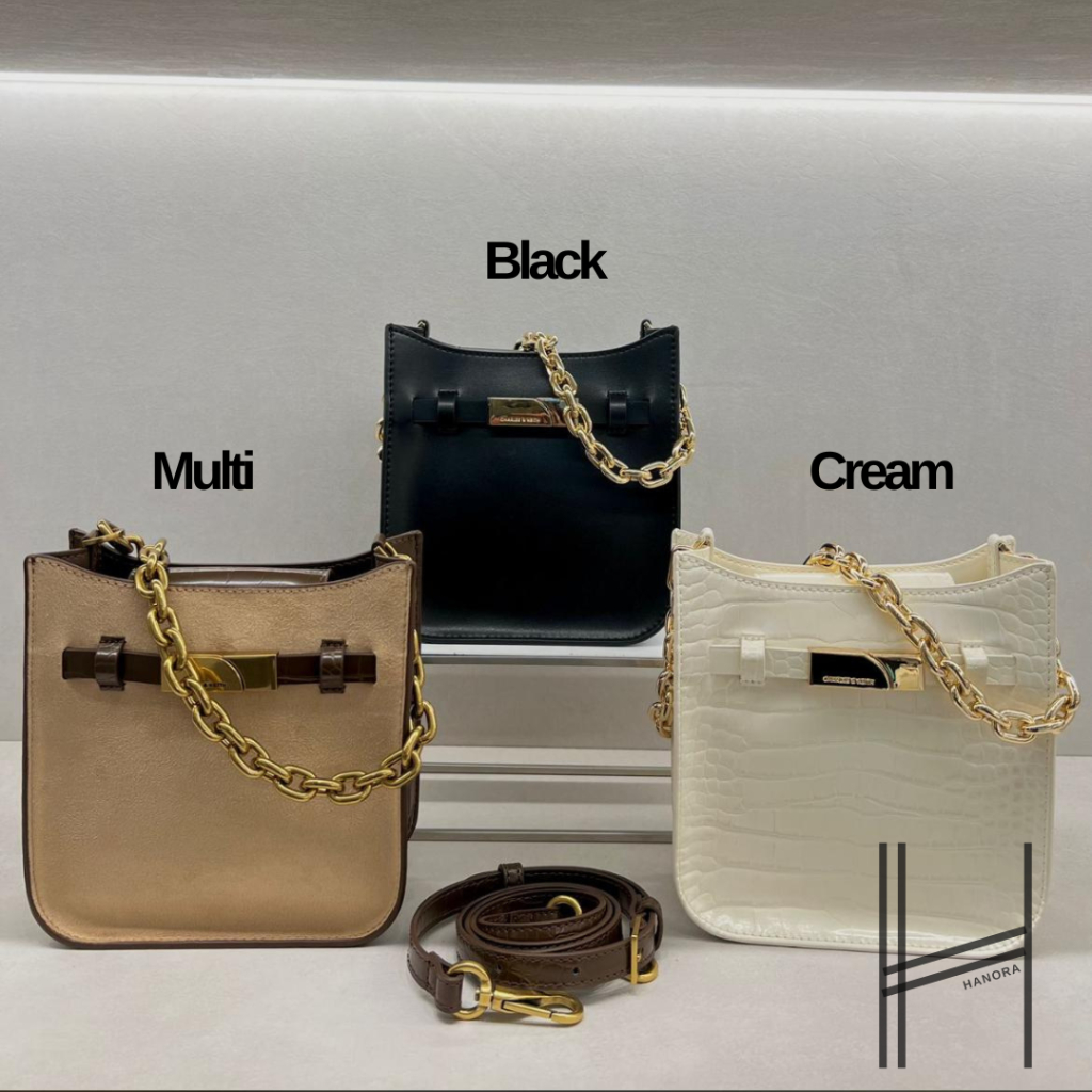CK Tas Selempang Metallic-Accent Aurelia - JASTIP