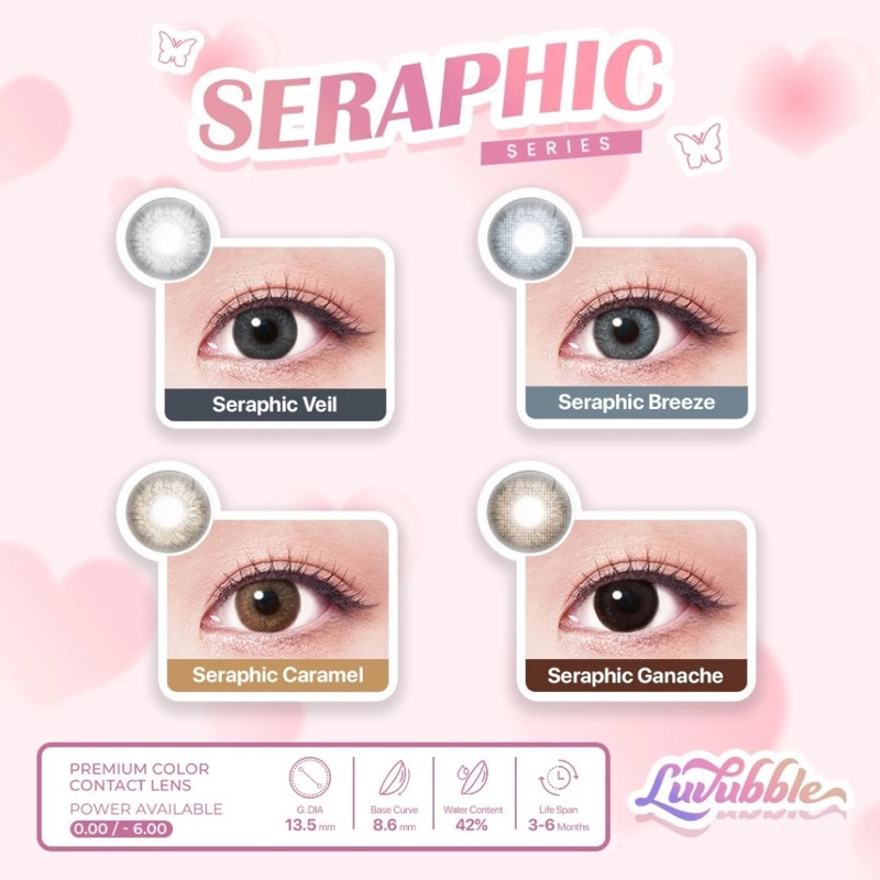 NEW Luvubble Softlens Series Seraphic 13.5 mm