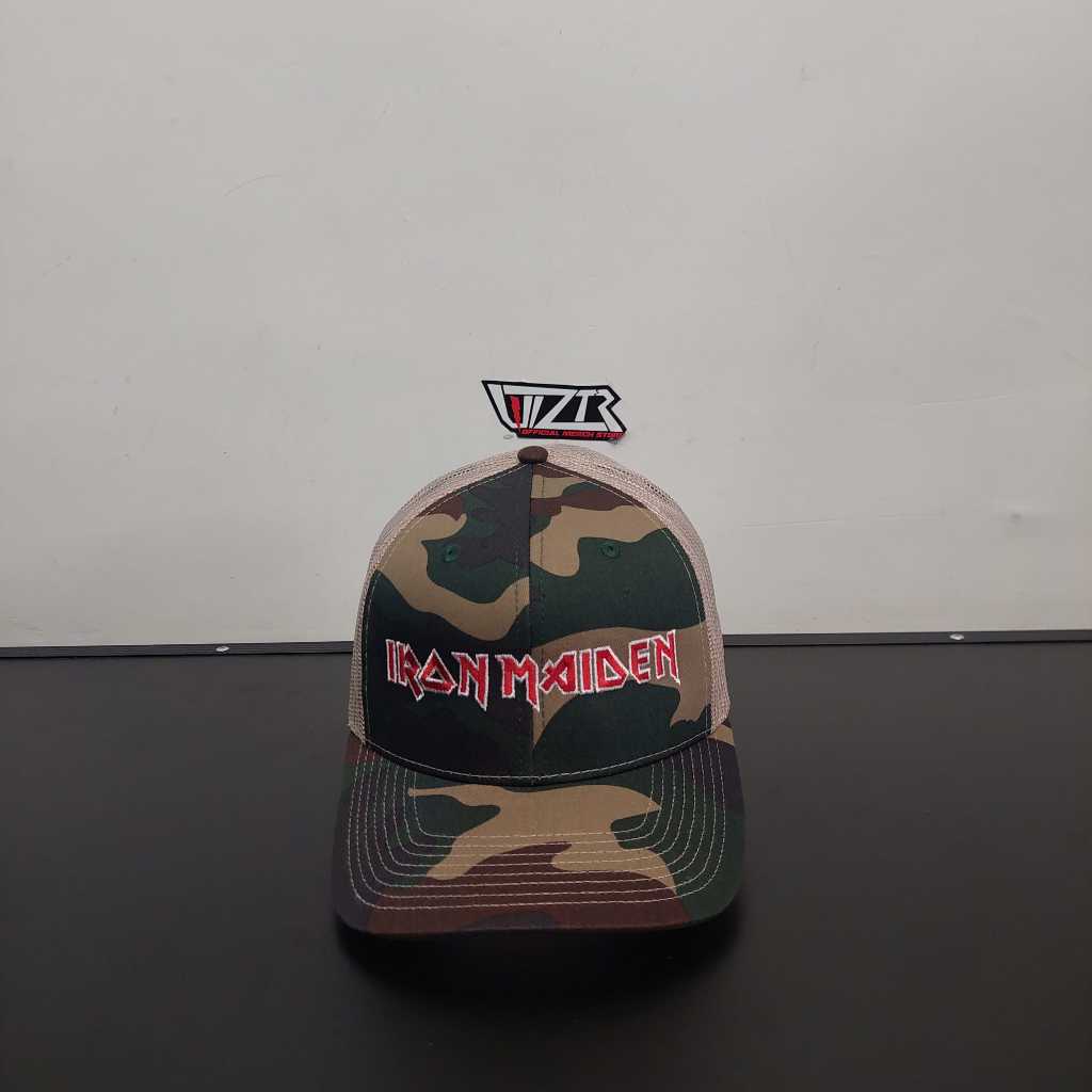 Trucker Band Official IRON MAIDEN - CAMO  Original