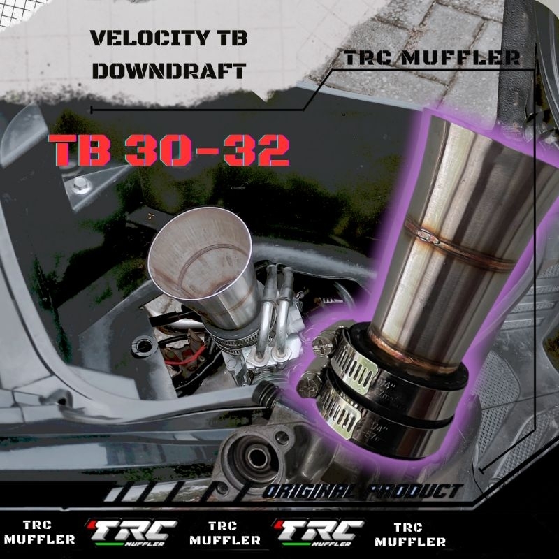 Velocity TB DOWNDRAFT  30 32 34 Beat Vario 125 150 Scoopy