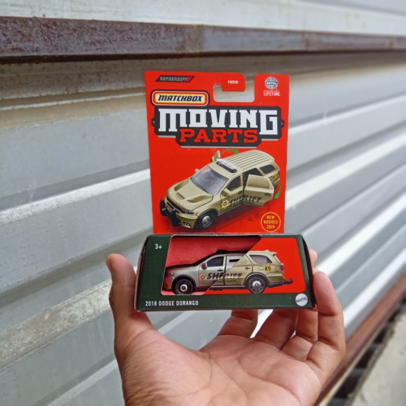matchbox moving part 2018 Dodge Durango