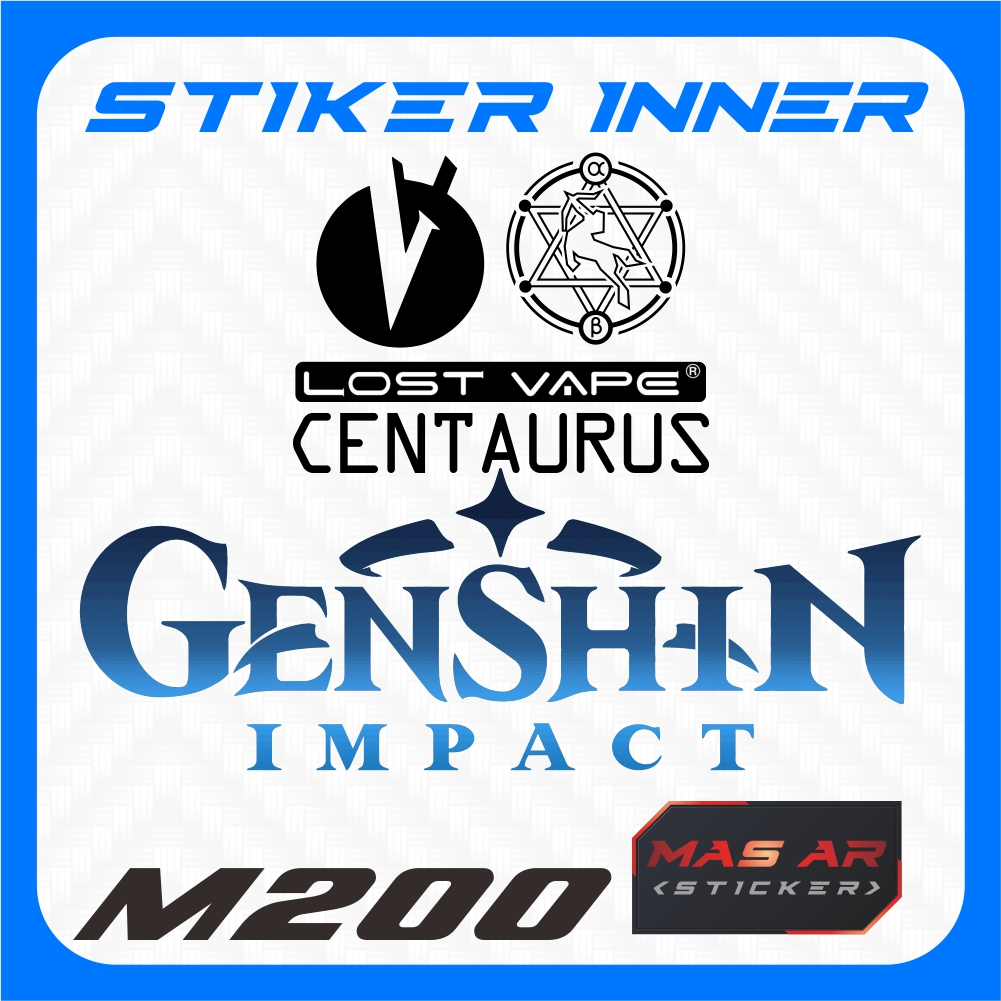 

Stiker Inner Daleman Ganshin Impact M Code 200