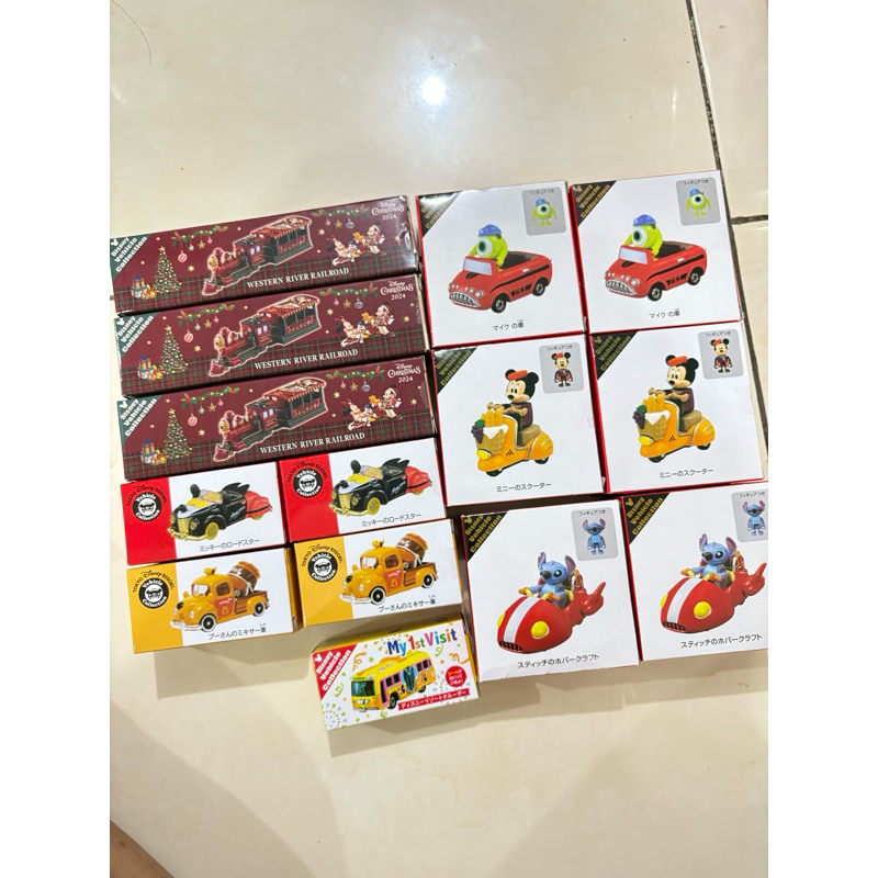 Tomica Disney Resort Disneyland / Tomica Disney Resort Disneysea Original Jepang (Tomica TDR) Tomica