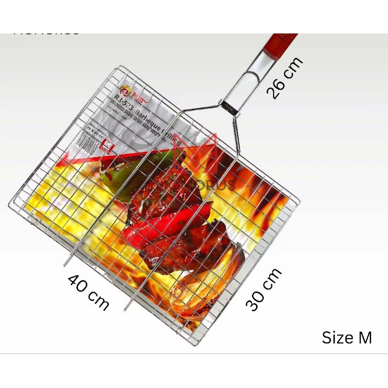 Panggangan Jepit Ikan bakar Panggangan ikan bakar Ruby