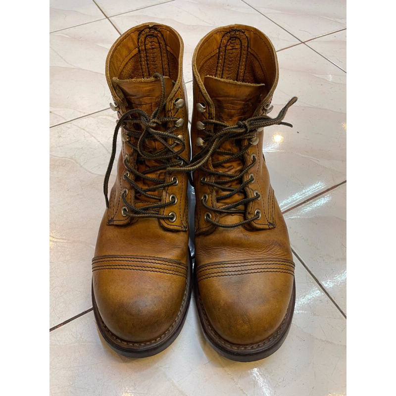 sepatu red wing 8112 iron ranger preloved seken second bekas