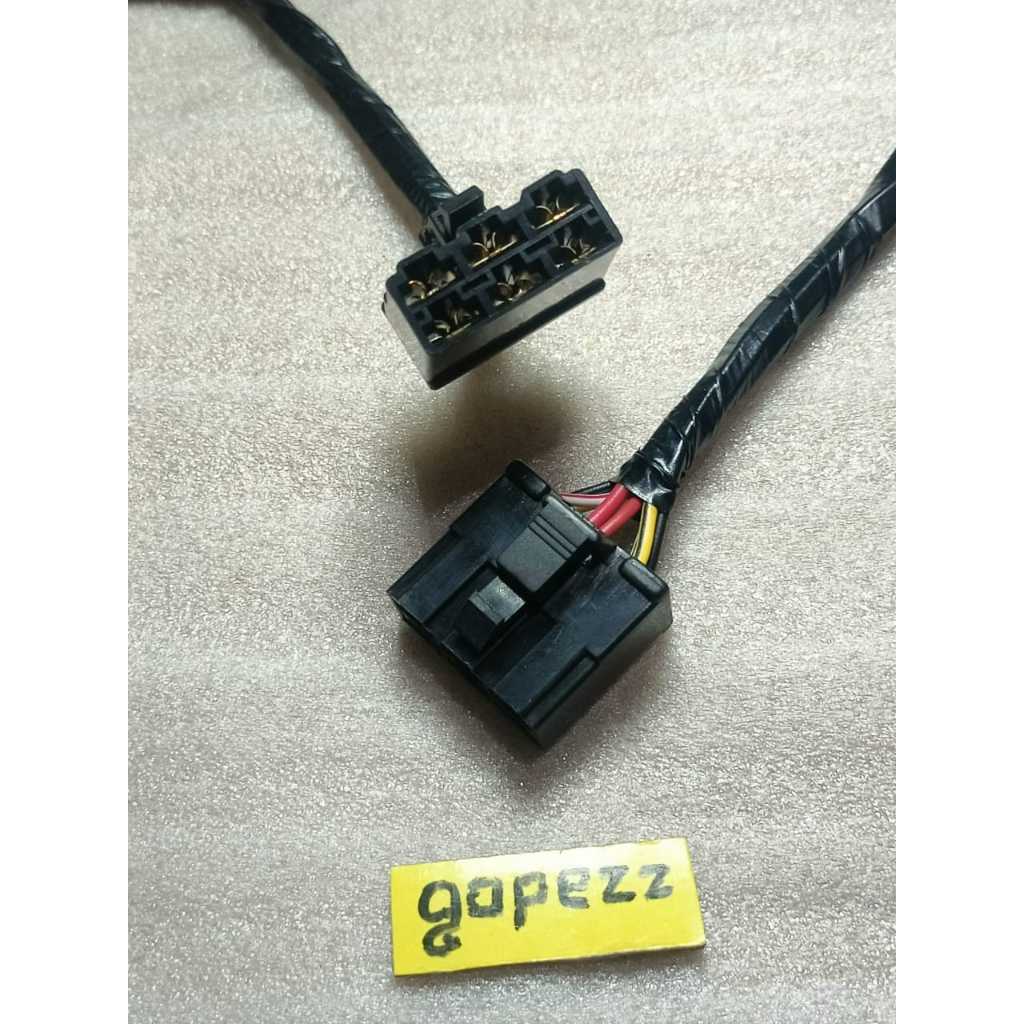 Soket Kiprok soket Regulator Suzuki GSX R 150,suzuki bandit 150 GSX S150,Satria FU hitam 6 pin.