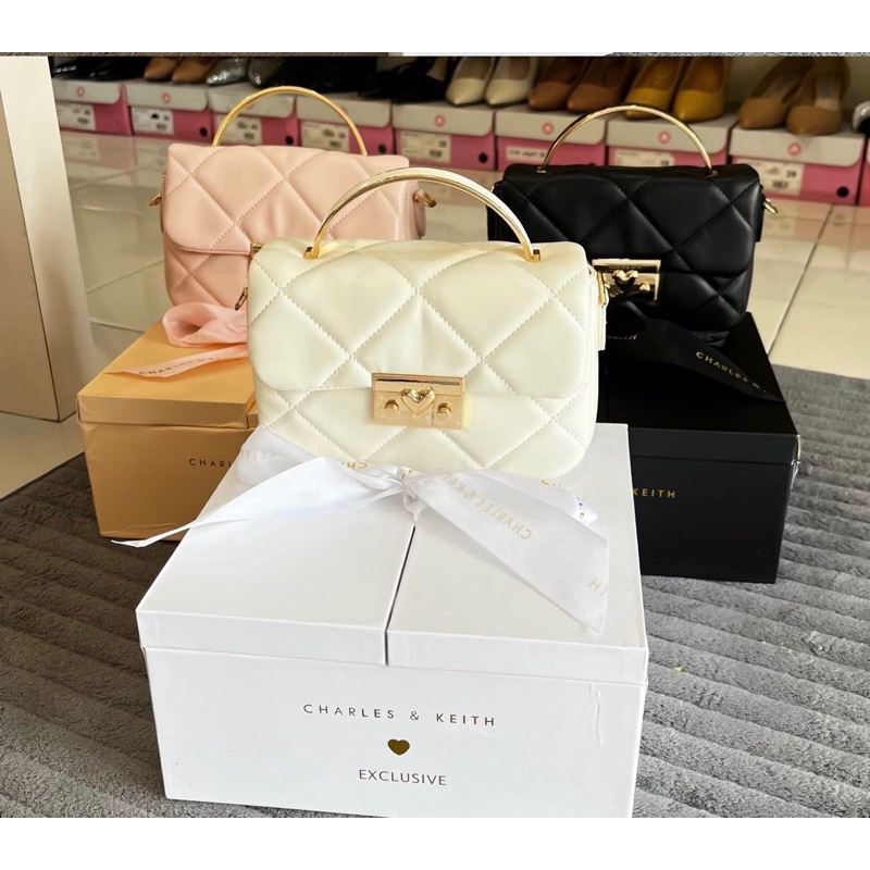 Mini slingbag Ck/ Tas selempang mini viral/Tas selempang tali rantai free box