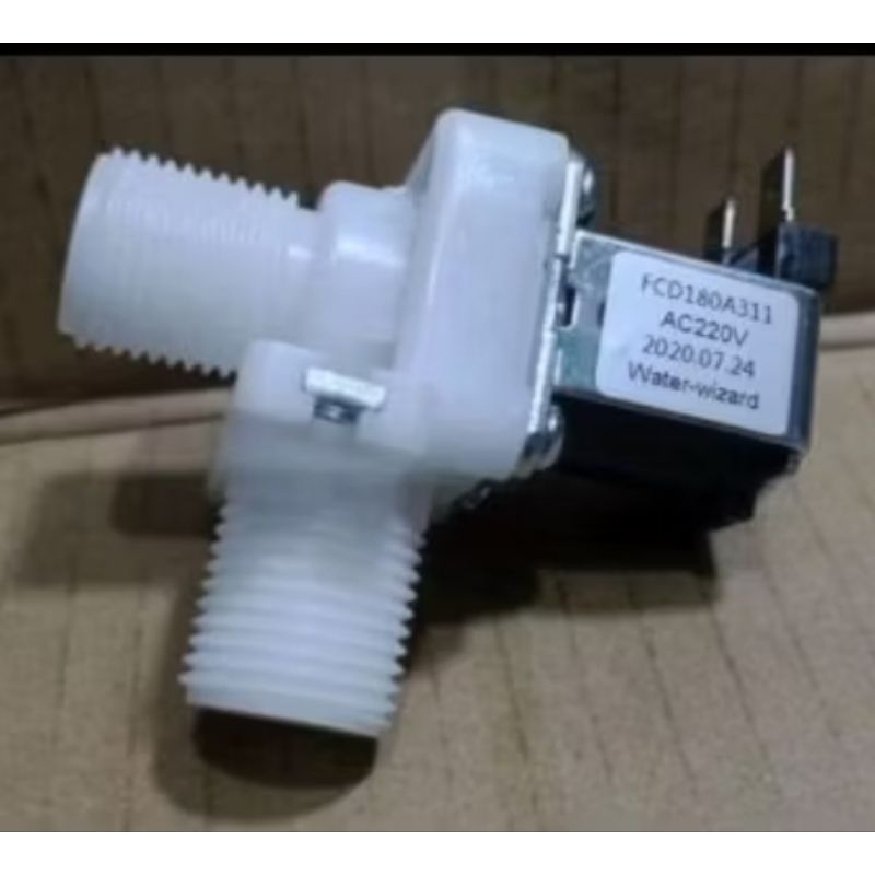SELENOID DEPOT AIR MINUM ISI ULANG / SELENOID VALVE DRAT 1/2 AC 220 VOLTSolenoid valve drat 1/2 drat
