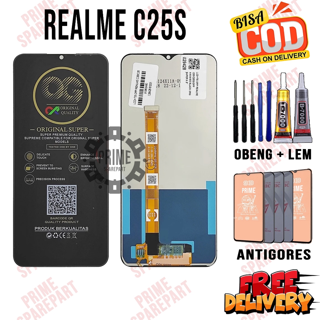 Lcd REALME C25S Original Oem Lcd Touchscreen REALME C25S Fullset