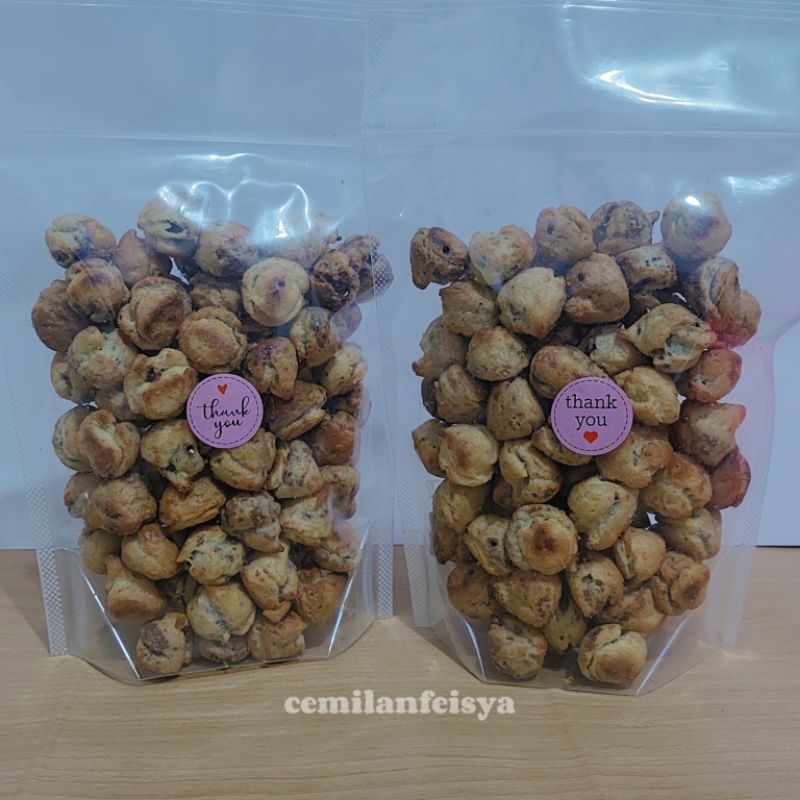 

Soes kering coklat 250gr