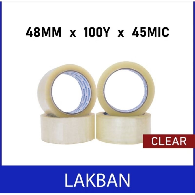 

LAKBAN BENING 100YARD | LAKBAN COKELAT 100YARD X 48MM