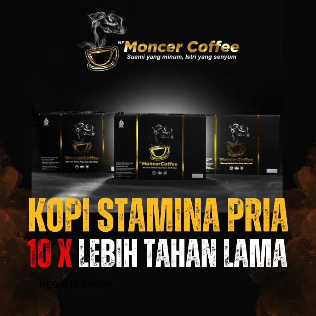 

Moceerrr Coffee Original Kopi Kuat Stamina Pria Tahan Lama 1 Box Herbal Alami Aman Sudah BPOM Halal