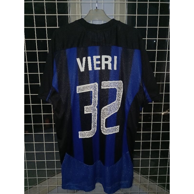 JERSEY RETRO INTER MILAN HOME 2003/2004 NAMESET VIERI 32
