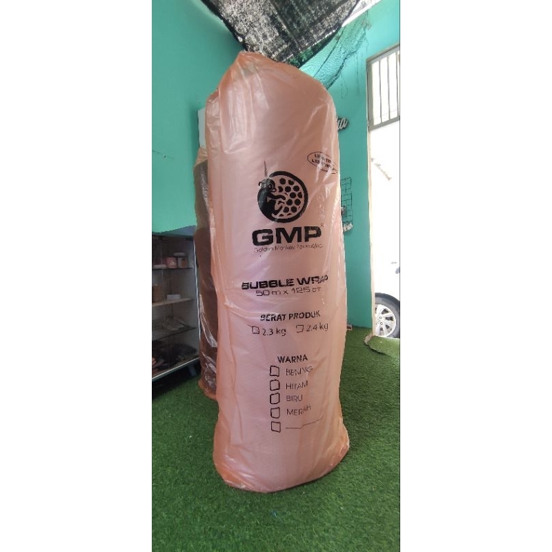 

BubbleWrap 2,3kg Hitam/Putih