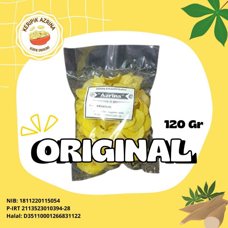 

Keripik Singkong 120gr