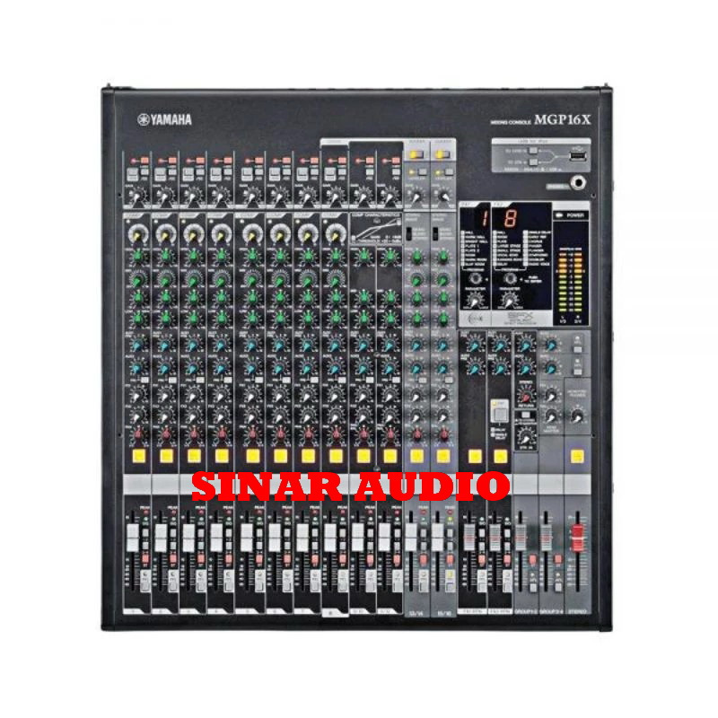 mixer yamaha mgp16x mixer 16 channel yamaha mgp 16x double effect grade A