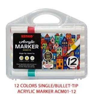 

ACRYLIC 12 WARNA MARKER ACM02-12 KENKO