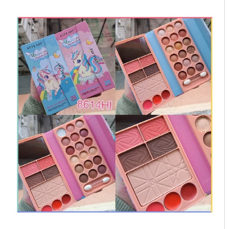 PROMO!!EYESHADOW PALET MAKE UP LENGKAP NO.8614HI