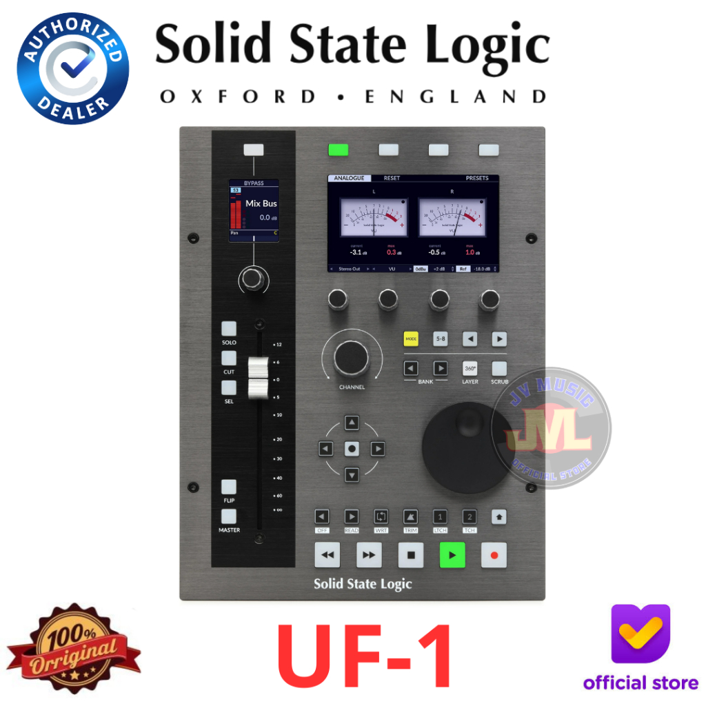 SSL UF1 DAW Controller Solid Stage Logic UF-1 Sound Card Audio