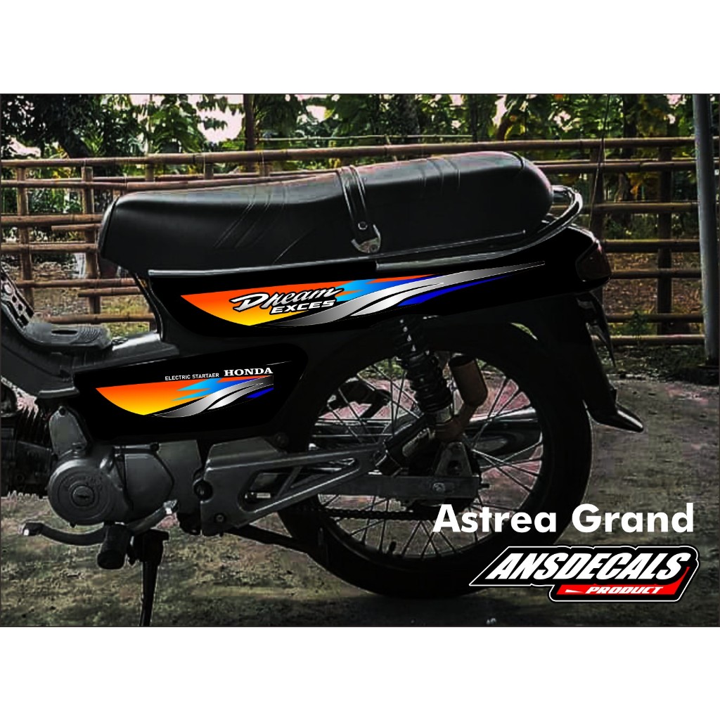 STRIPING STIKER LIS VARIASI HONDA ASTREA GRAND BULUS STIKER ASTREA GRAND