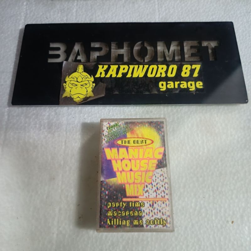 Kaset Pita Maniac House Music Mix