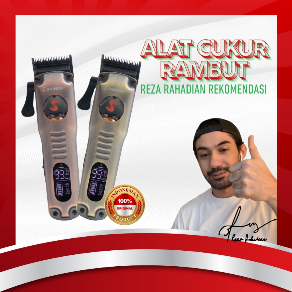 Alat cukur listrik, gunting rambut, pemangkas rambut jenggot