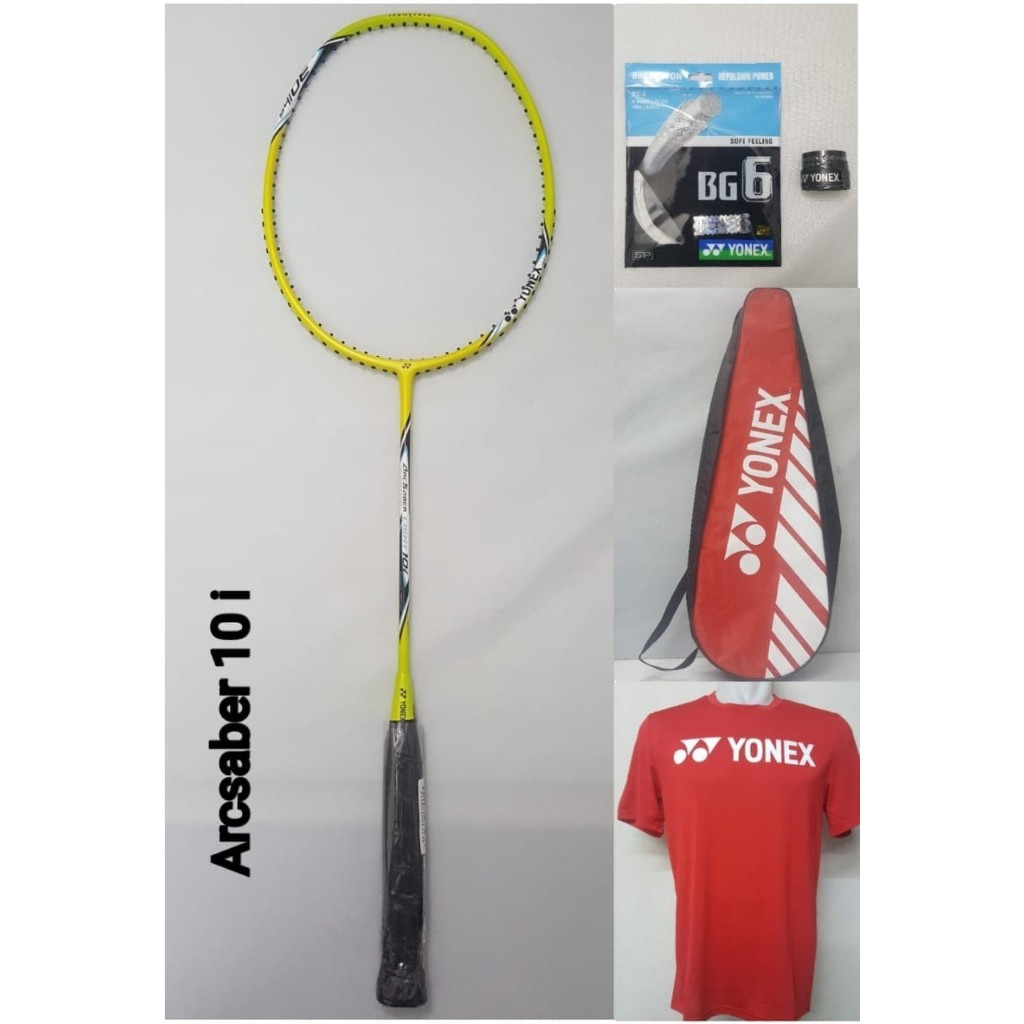 RAKET BADMINTON YONEX ARCSABER 10i (fullset) ORIGINAL