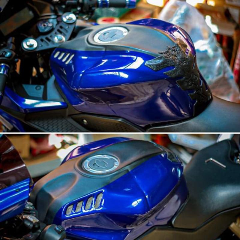 Cover Tangki  yamaha r15 v3 kondom tenki yamaha r15 v3 model r1