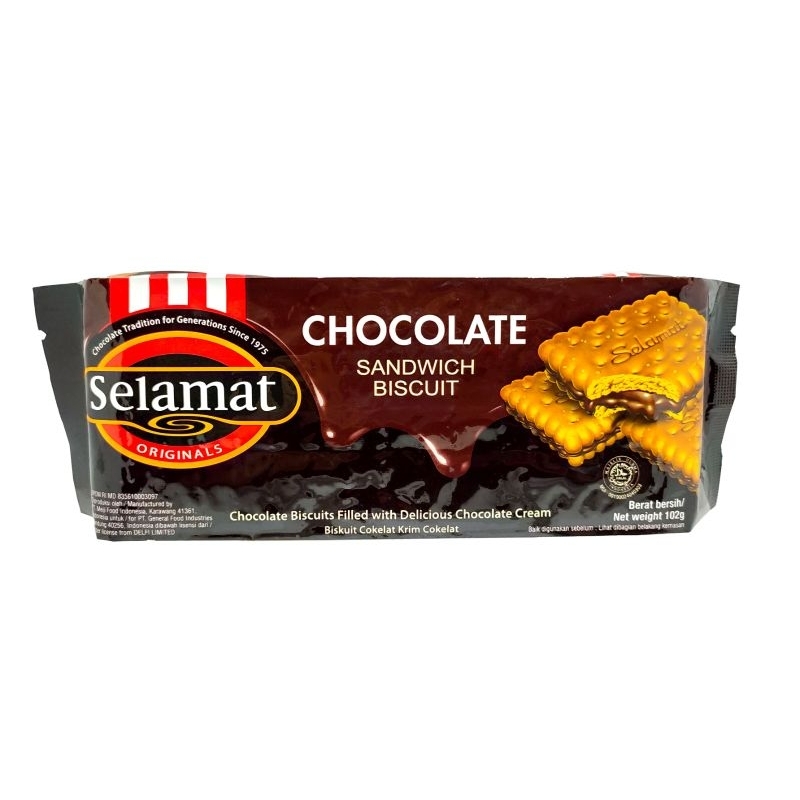 

SELAMAT BISCUIT CHOCOLATE 102g