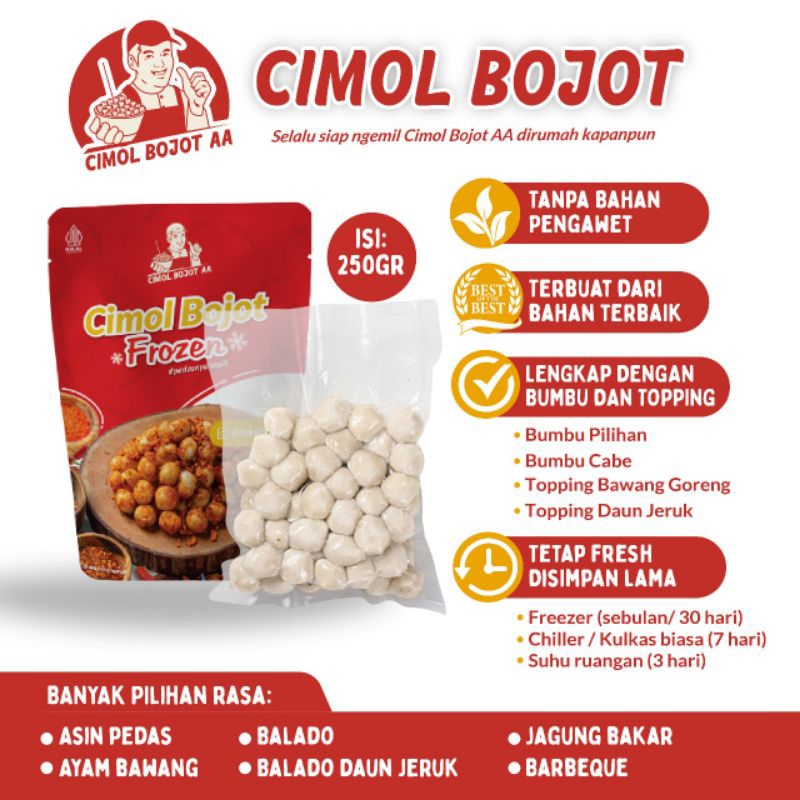 

Cimol Bojot AA Frozen Original 250GR