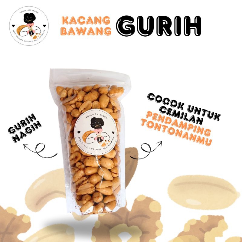 

SNACK CEMILAN KACANG BAWANG 200Gram