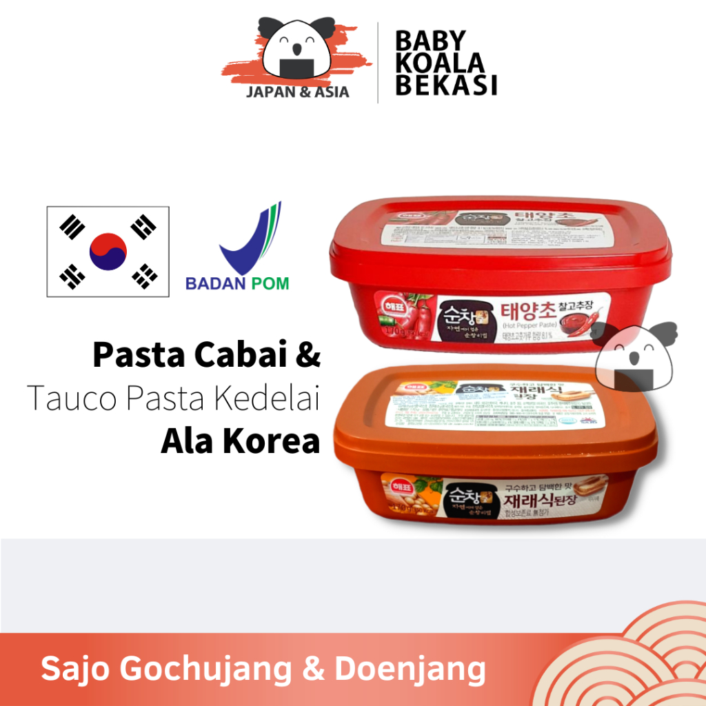 

SAJO Korea Hot Pepper Paste 170 g | Sajo Gochujang | Sambal Pasta Korea - Bekasi