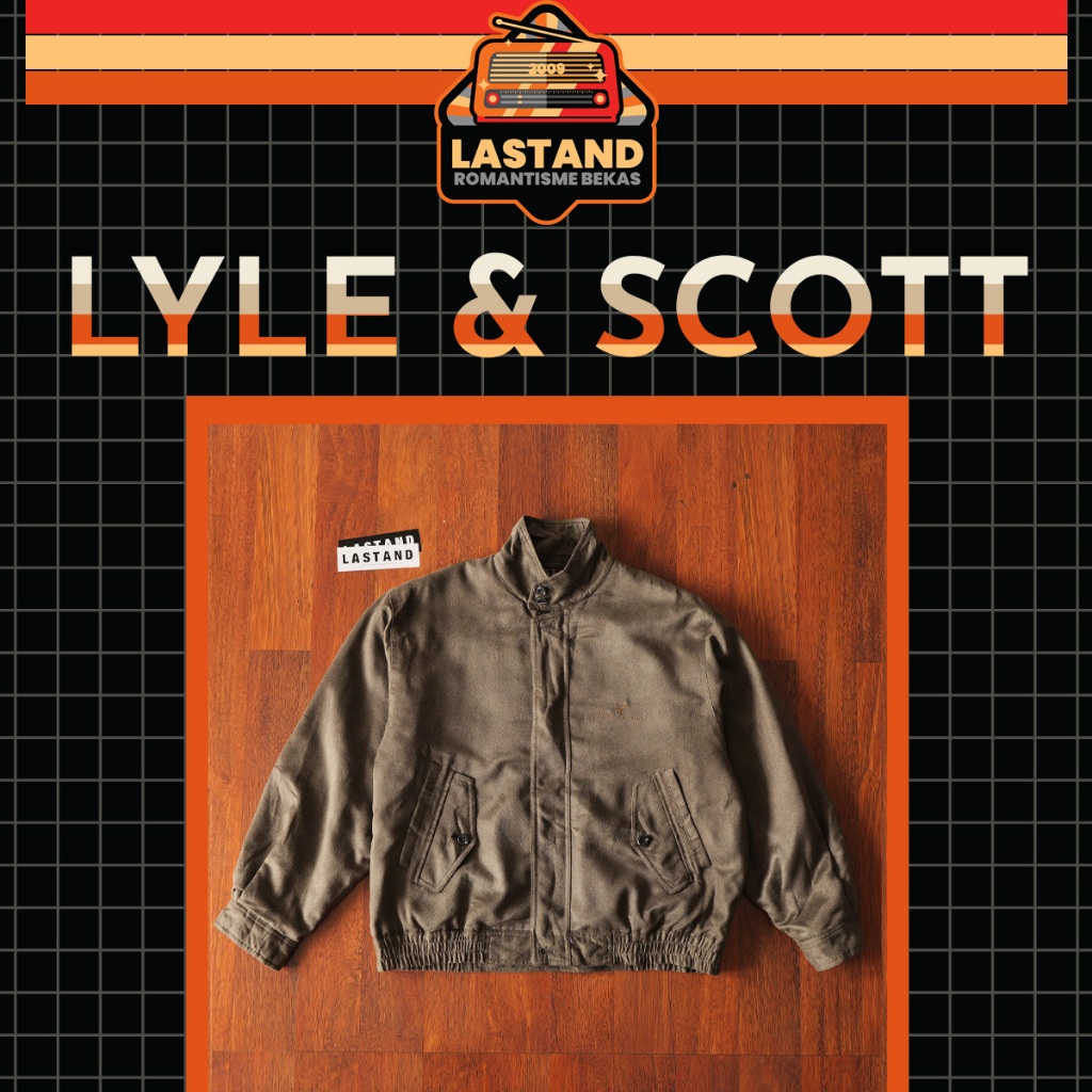 Jaket Vintage Casual Lyle & Scott