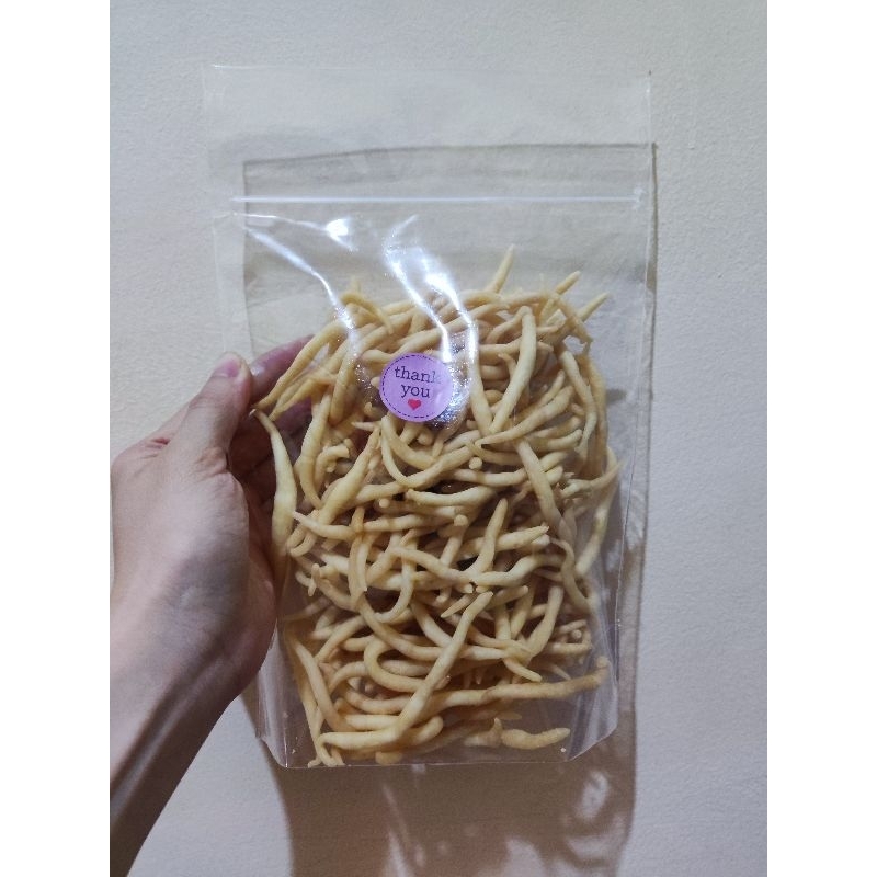 

kue gabus keju / kue cacing keju
