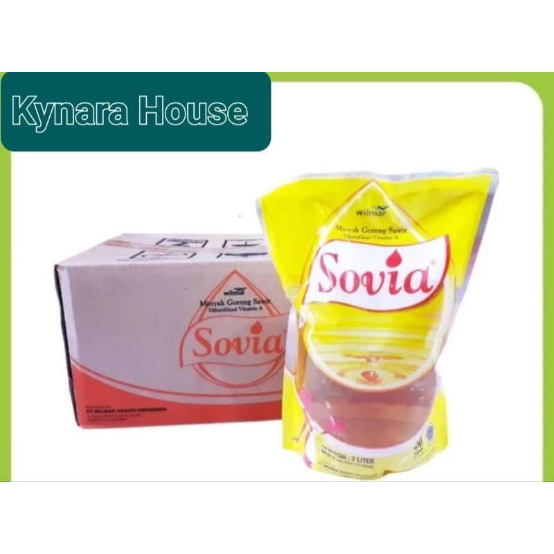 

Minyak Goreng Sovia Pouch 6x2 Liter (Karton)