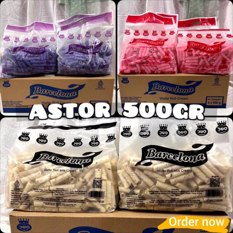 

ASTOR MINI BARCELONA KEMASAN 500 GRAM