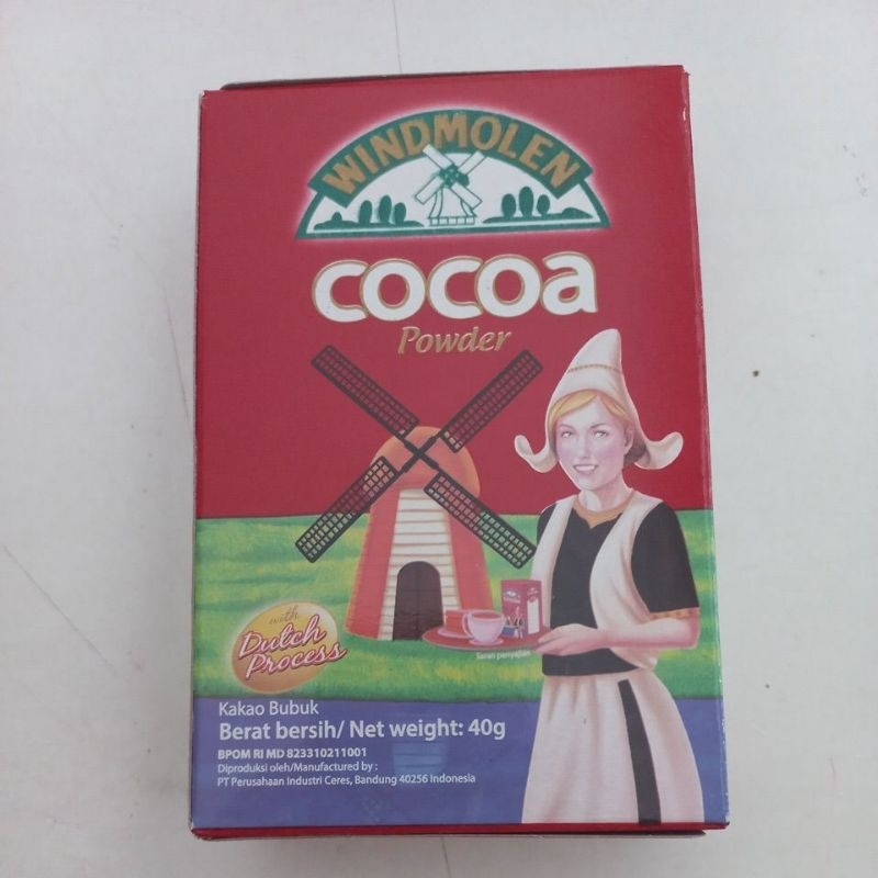 

Cocoa Powder Windmolen 40g | Coklat Bubuk Windmolen 40g