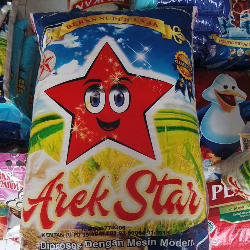 

BERAS PREMIUM AREK STAR 25KG